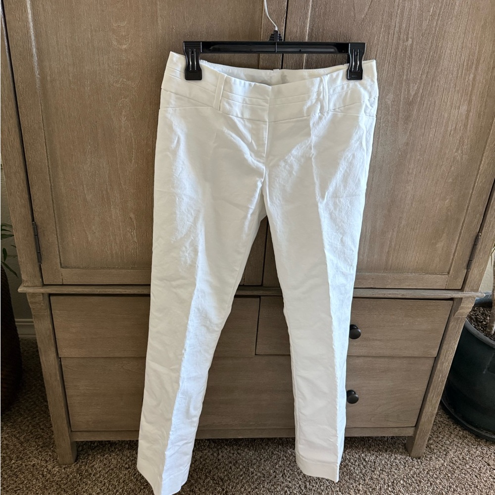 The Limited Drew Fit Cream Pants
